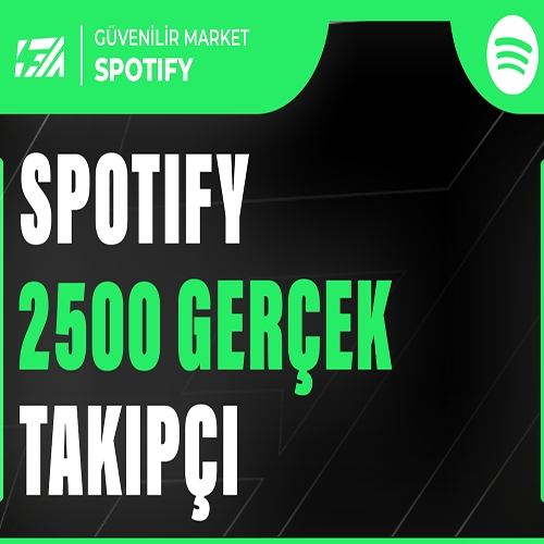  2500 Spotify Takipçi - PLAYLİSTPROFİL